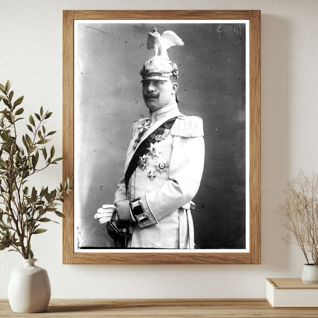 1913 Prince V. Furstenberg in Historic Military Uniform