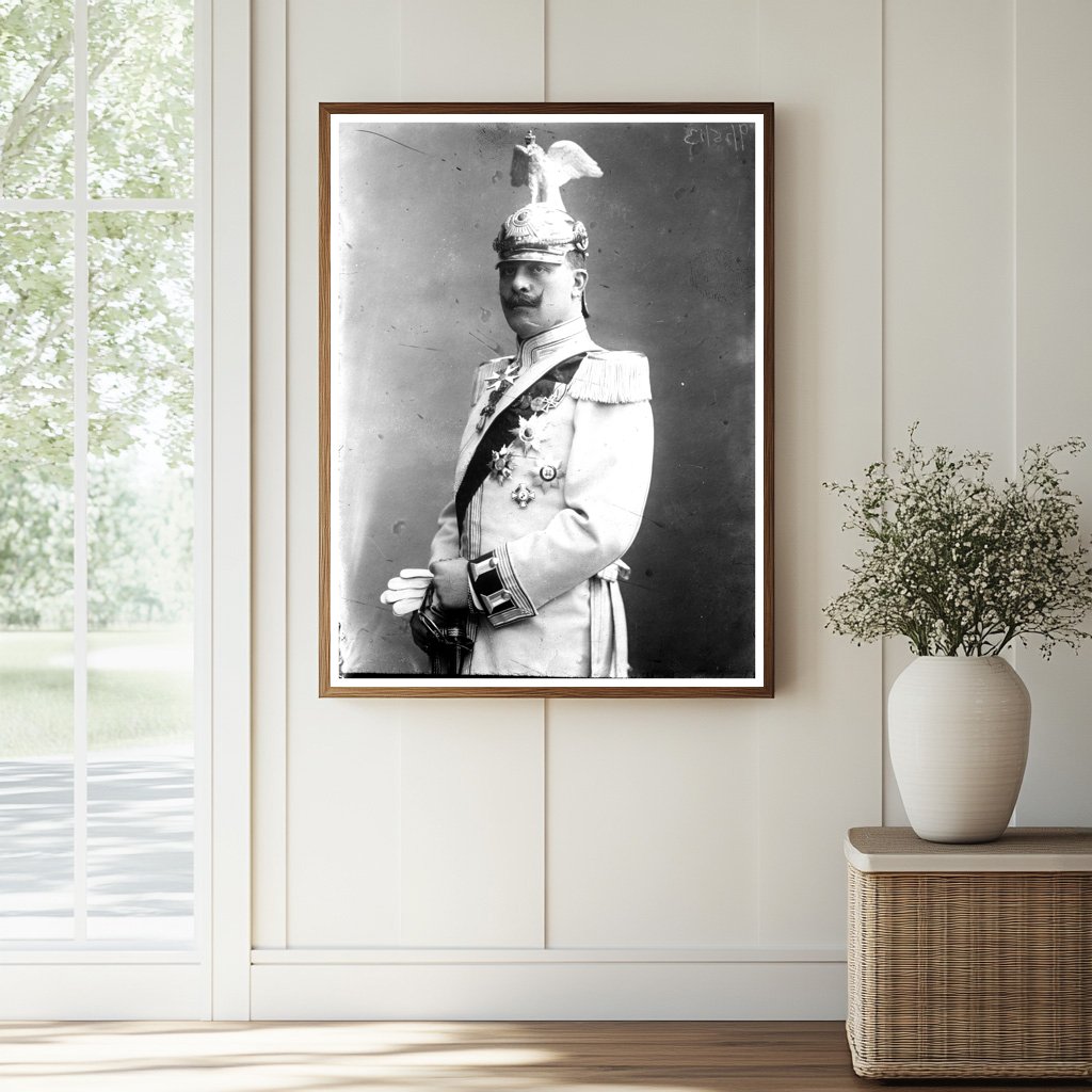 1913 Prince V. Furstenberg in Historic Military Uniform