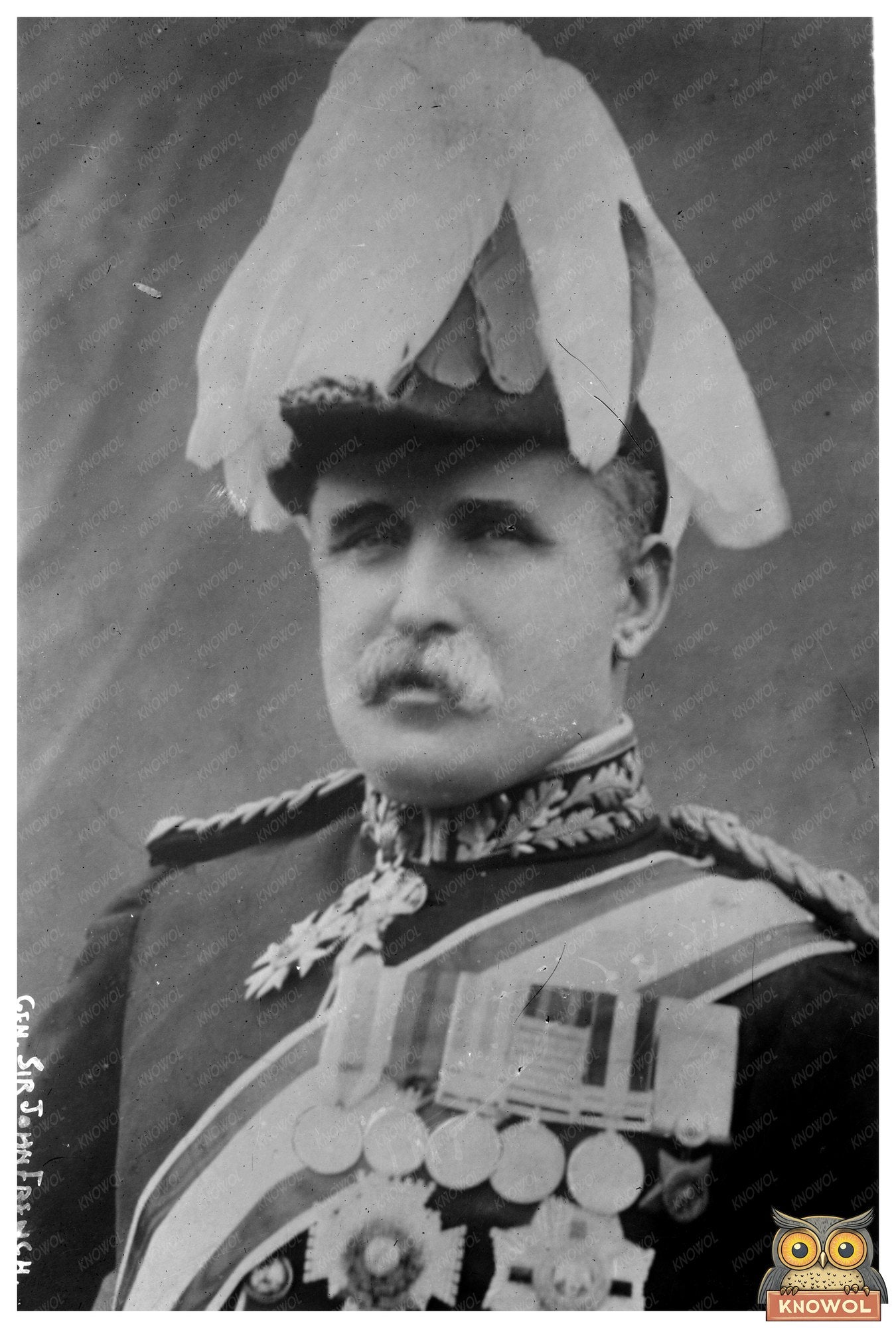General Sir John French: British WWI Commander Portrait