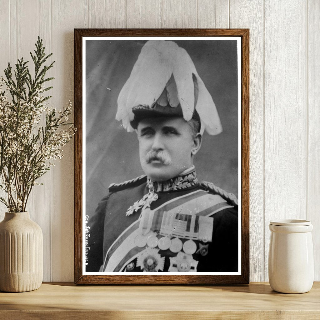 General Sir John French: British WWI Commander Portrait