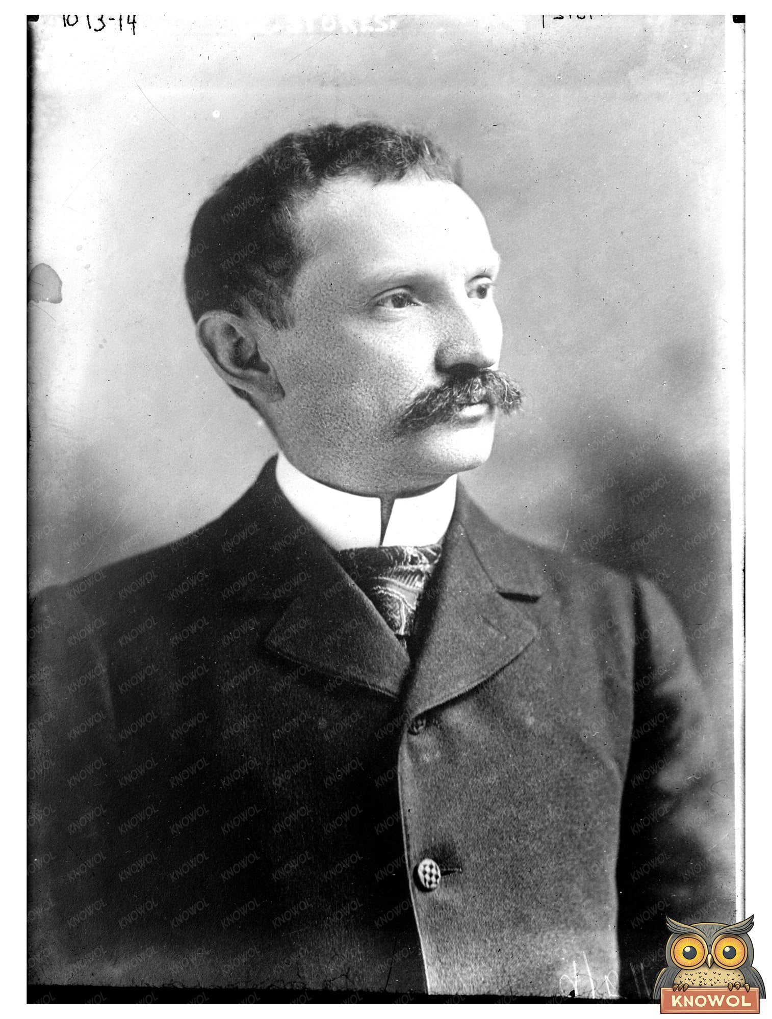 1910 Portrait of E.C. Stokes: Commerce Visionary