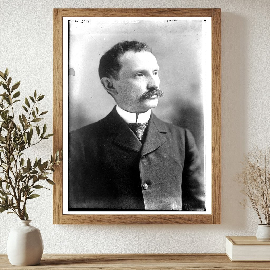 1910 Portrait of E.C. Stokes: Commerce Visionary