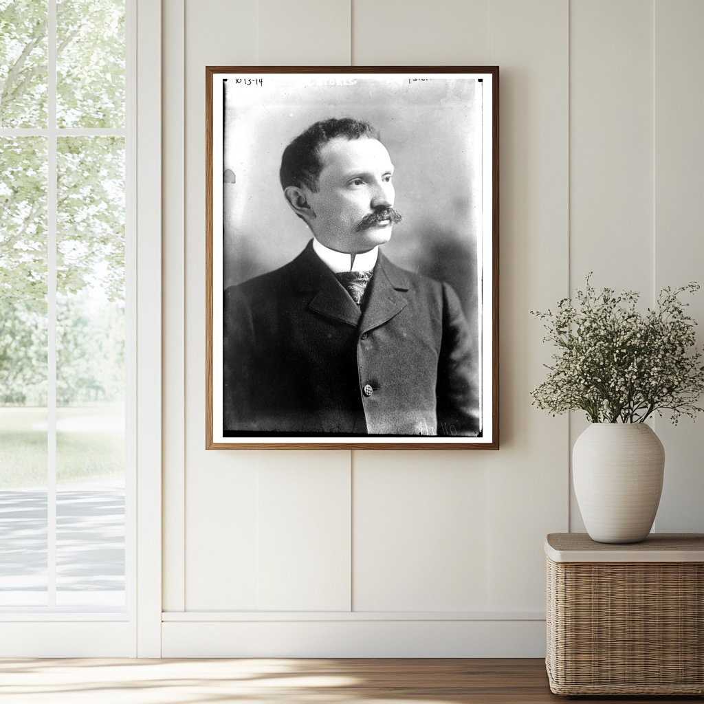 1910 Portrait of E.C. Stokes: Commerce Visionary