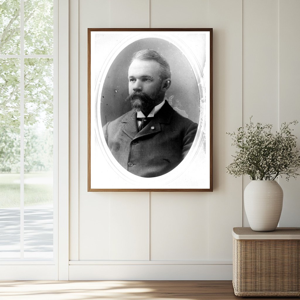 Historic Portrait of a Princeton Professor, 1910