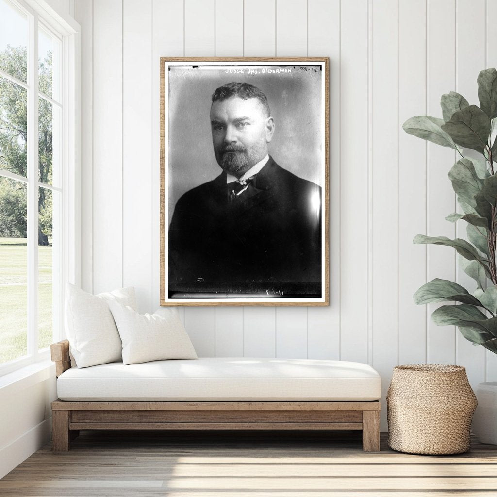 1911 Portrait of Judge Jas. OGorman: Legal Pioneer