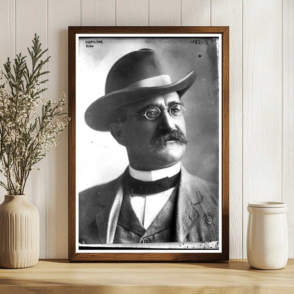 Portrait of Hamilton King: Renowned American Illustrator