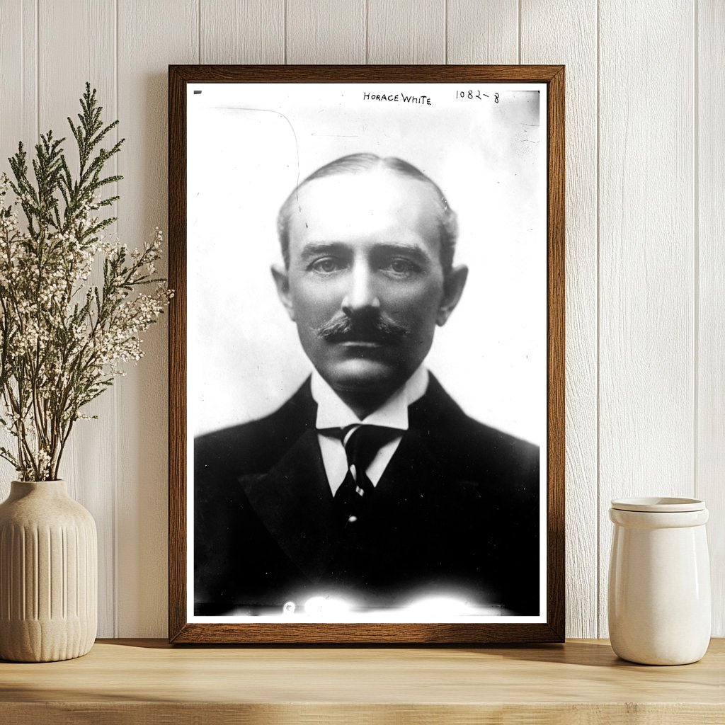 Portrait of Horace White: Pioneer of American Journalism