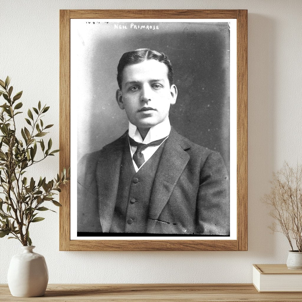 1910 Portrait of Influential American Journalist