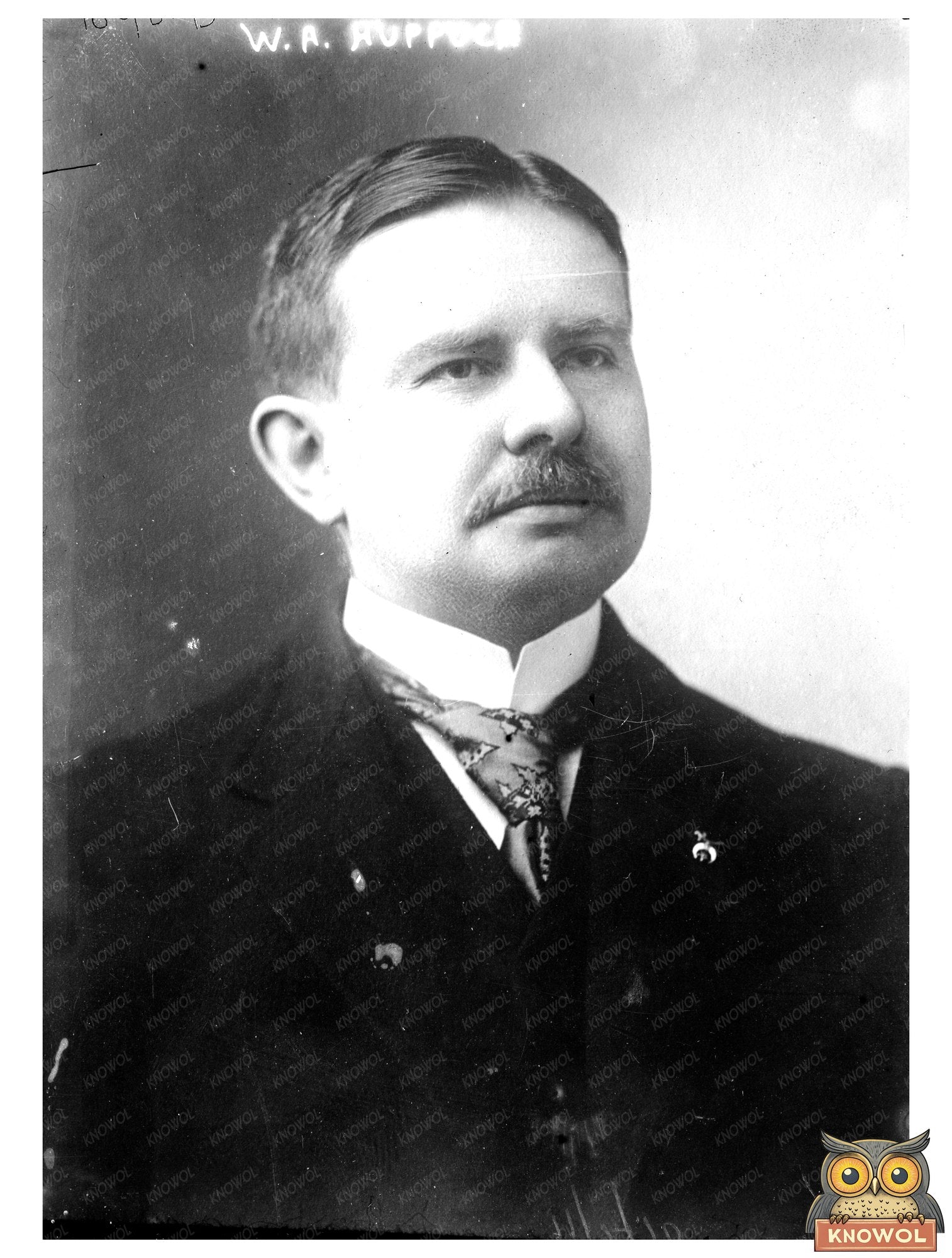 1910 Portrait of American Life: W.A. Huppuch