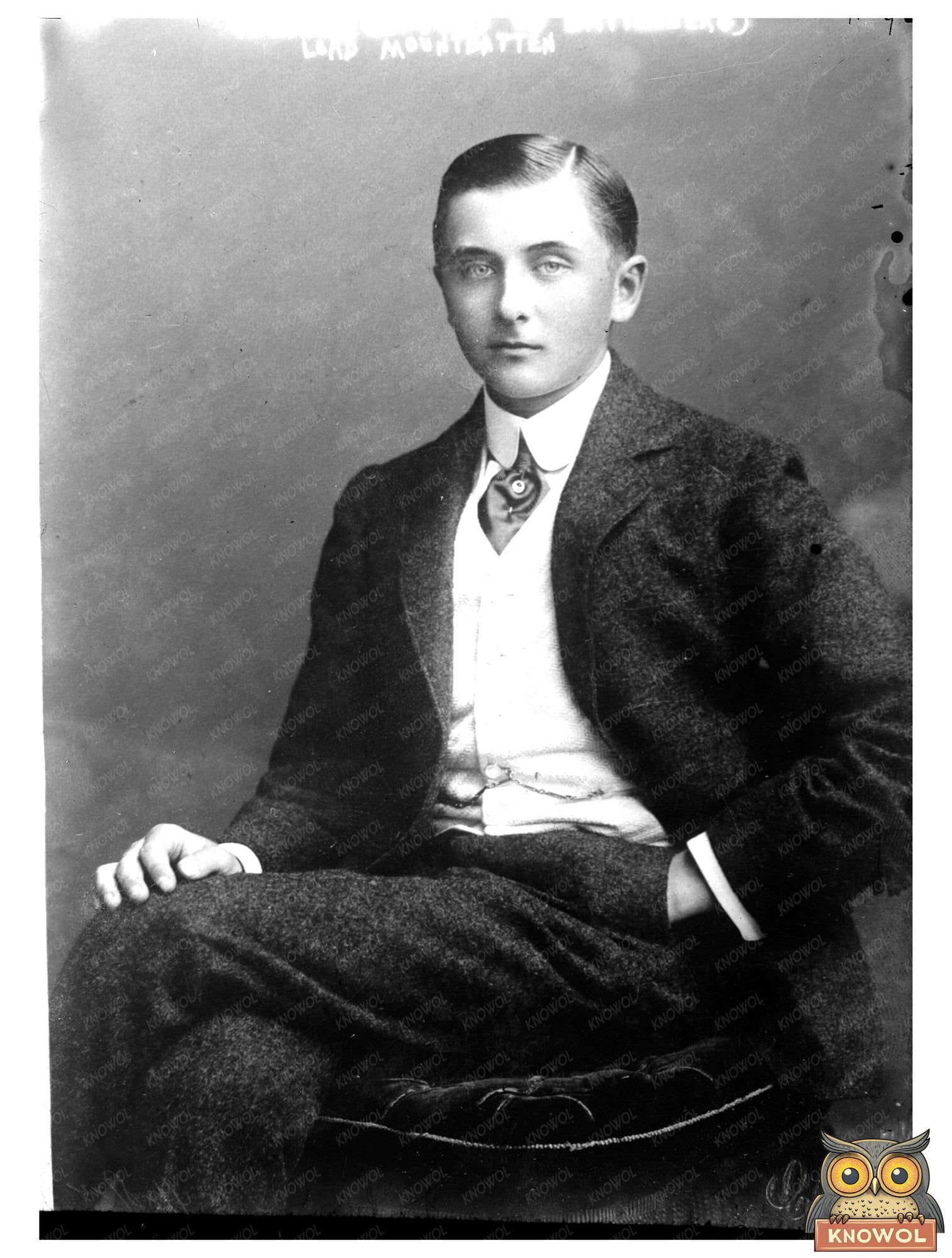 Historic Portrait of Lord Mountbatten, Last Viceroy of India