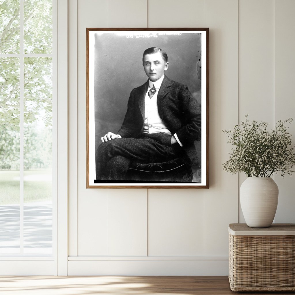 Historic Portrait of Lord Mountbatten, Last Viceroy of India