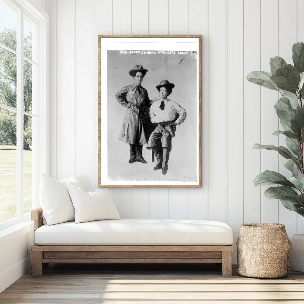 1920s Cowboy Chic: Bessie Jenkins & Cary Seely Style