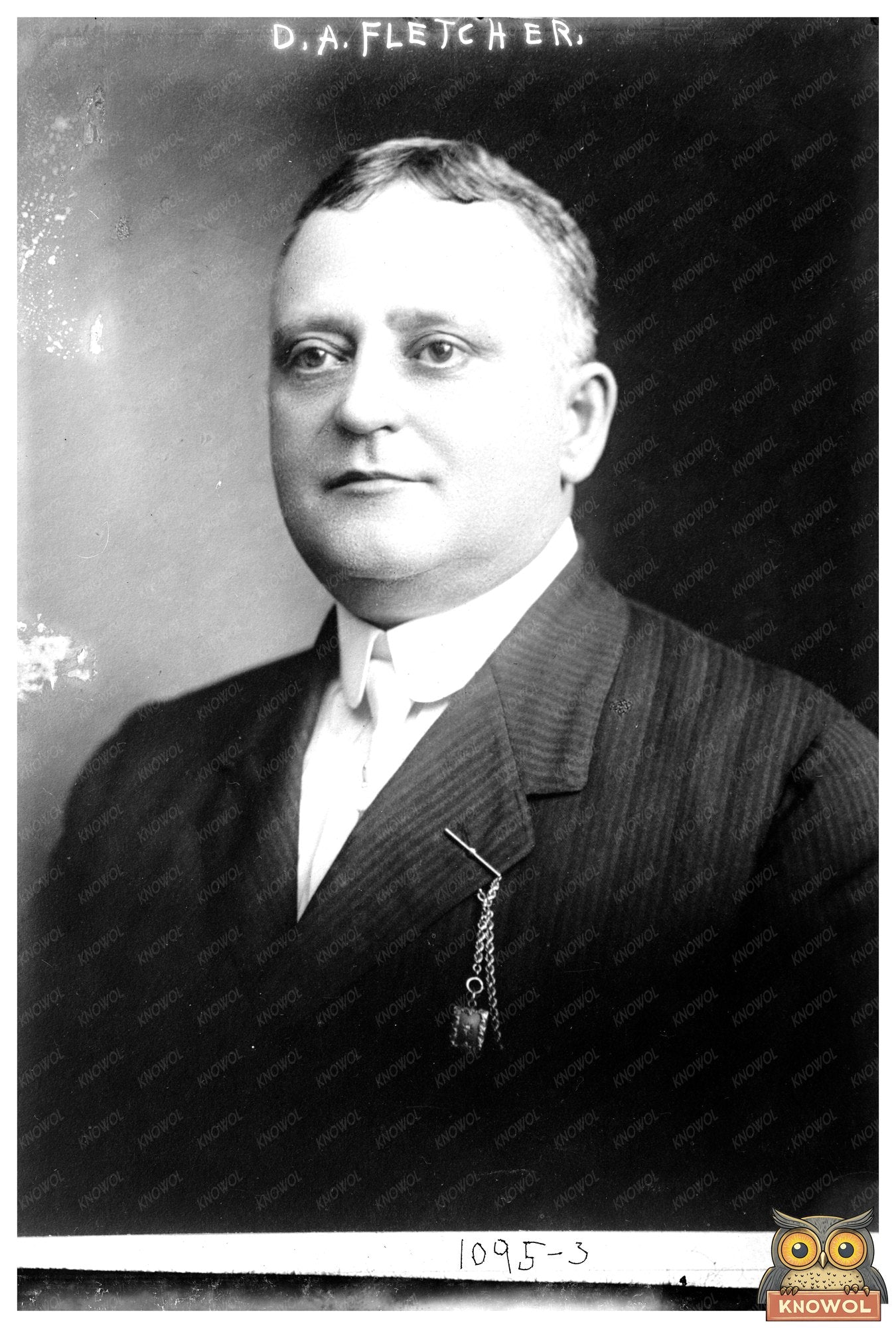 Historic Portrait of D.A. Fletcher in Timeless Era