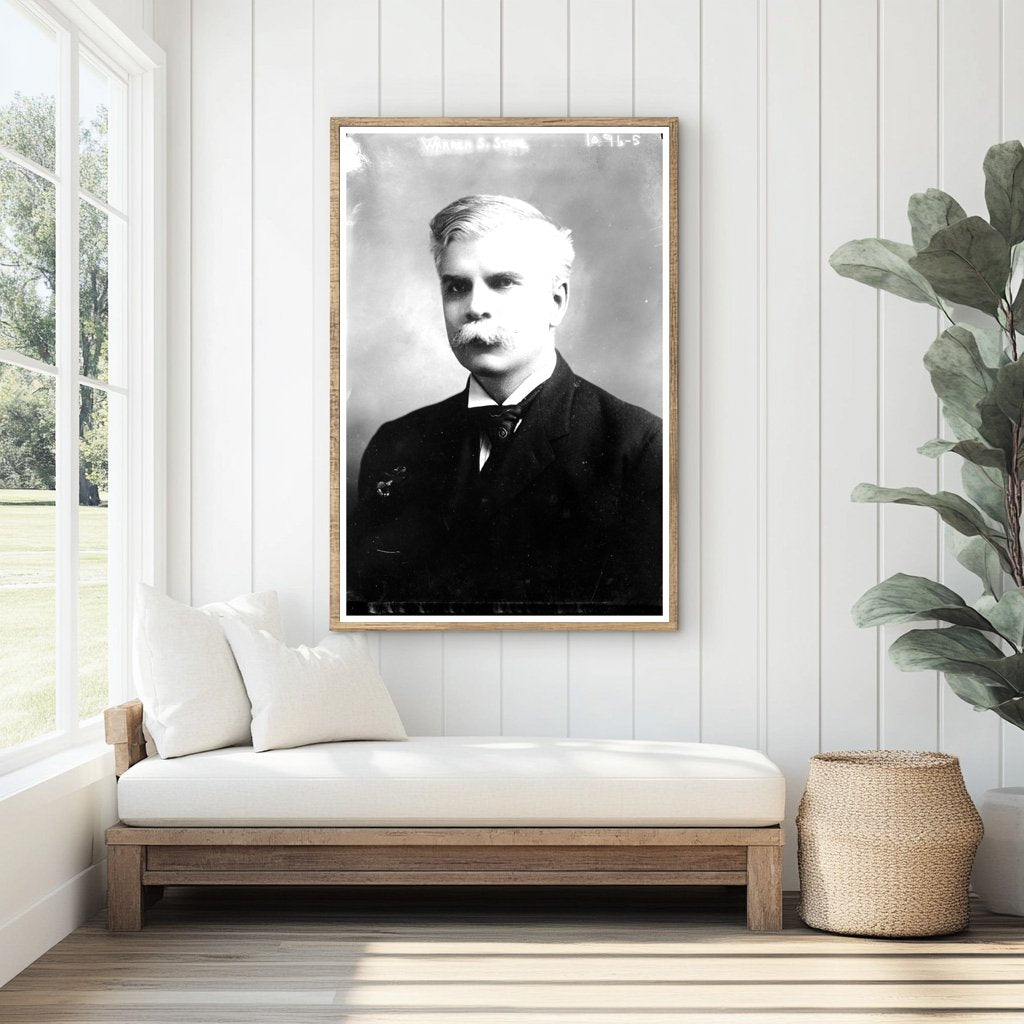 Early 20th Century Labor Leader: Warren S. Stone Portrait