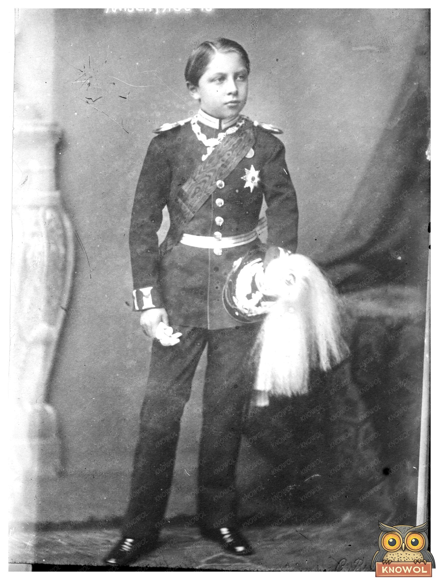 Childhood Portrait of Future German Emperor Wilhelm II