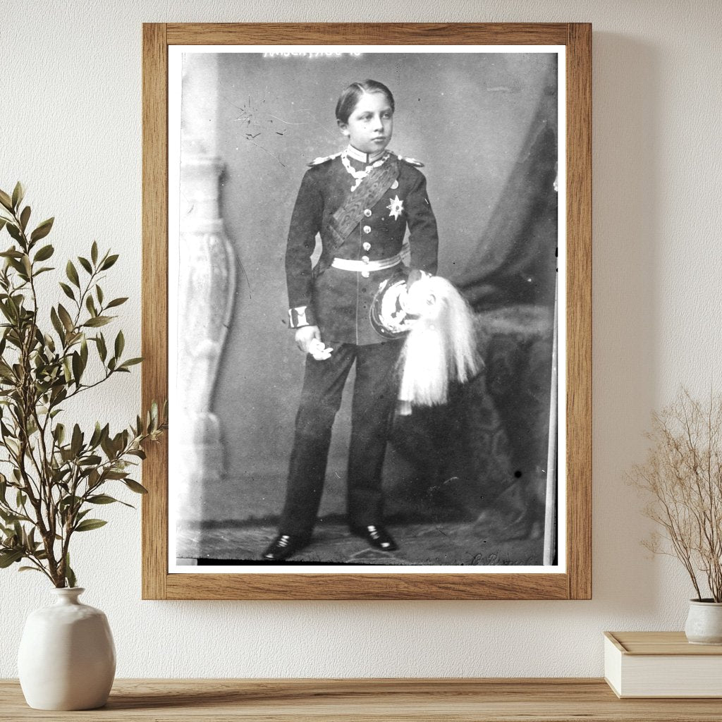 Childhood Portrait of Future German Emperor Wilhelm II
