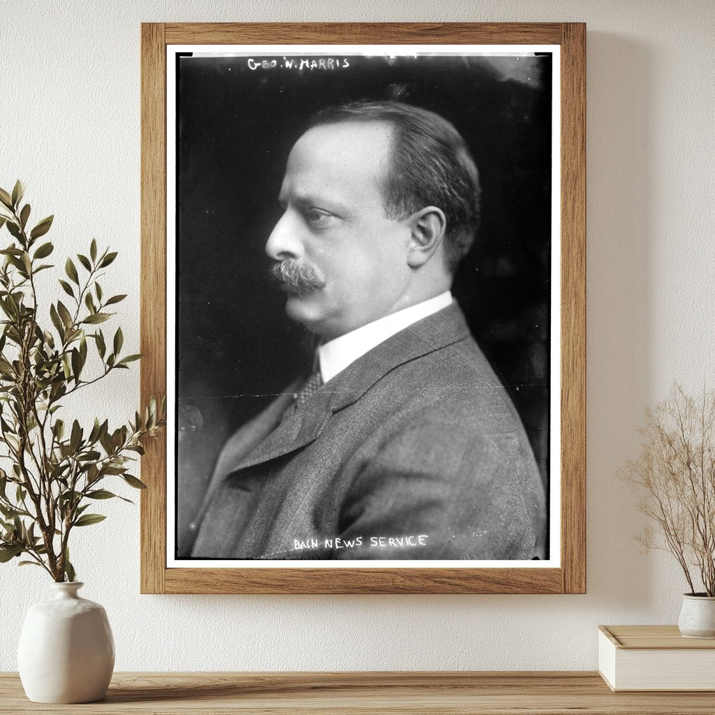 Early 20th Century Portrait of a Noteworthy Individual