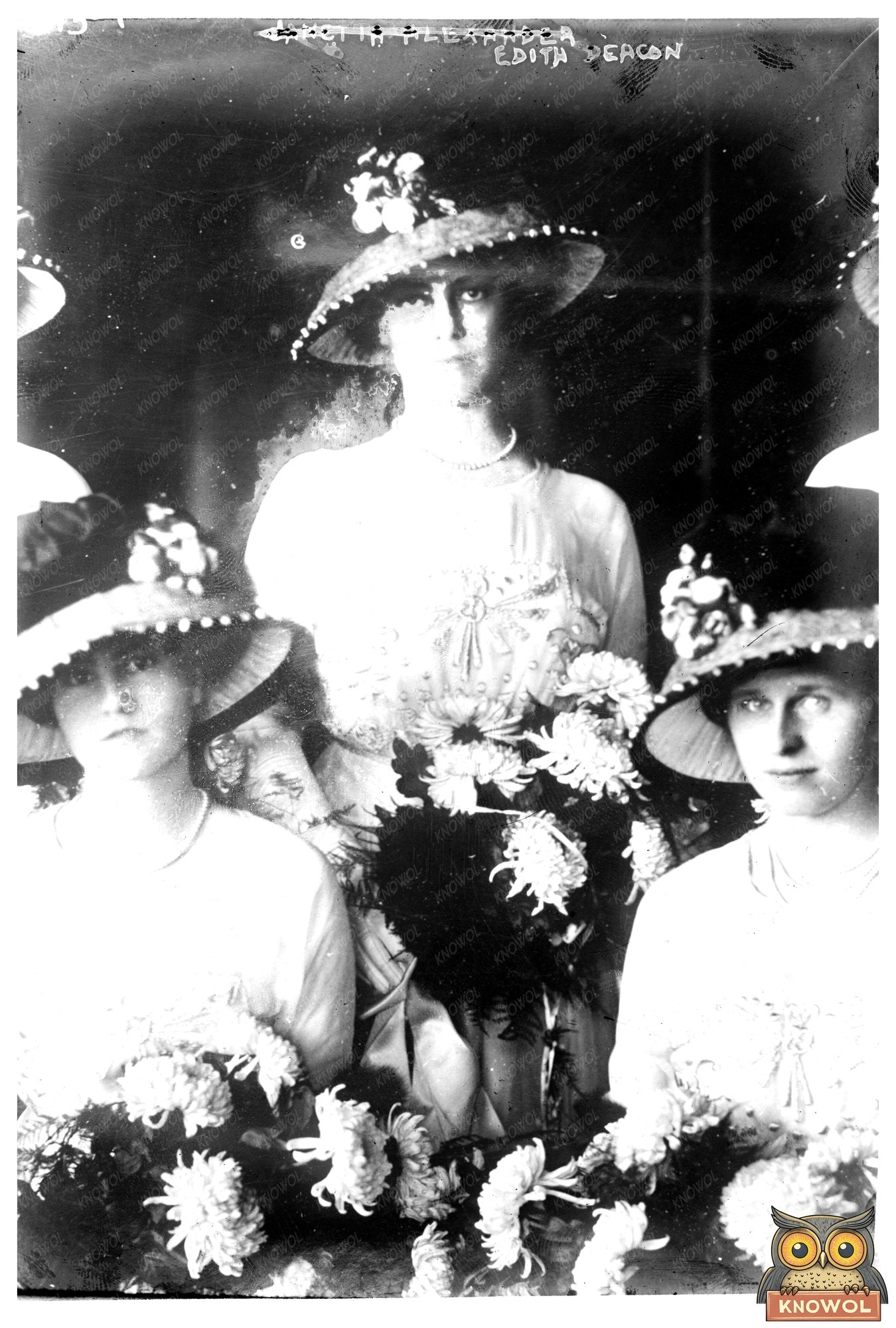 Elegant Gathering of Women with Bouquets