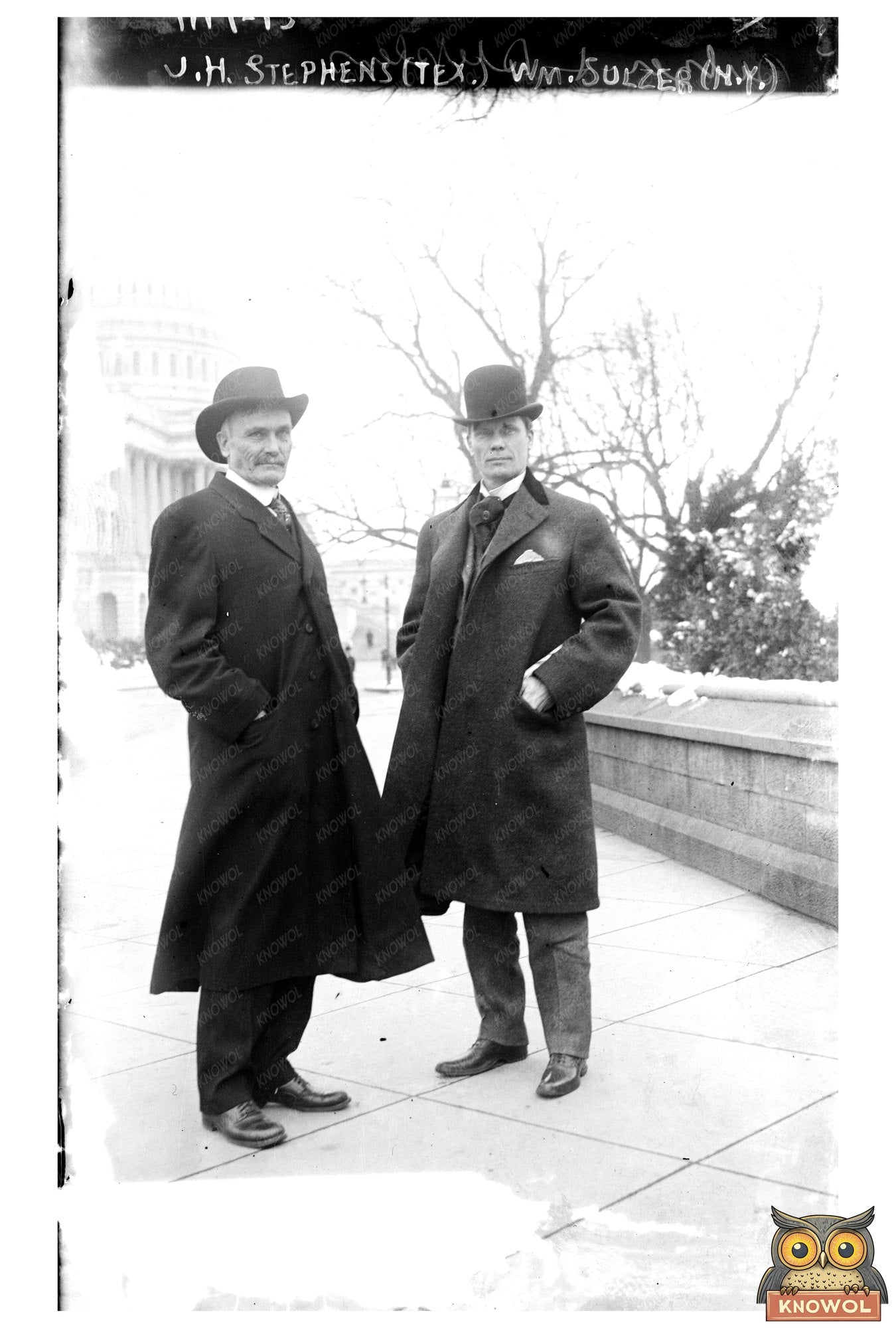 Texas and New York Congressmen at Capitol, 1919