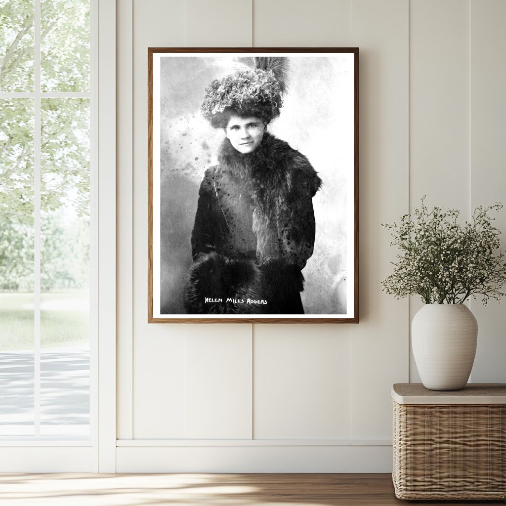 Elegant Early 20th Century Portrait of Helen Rogers