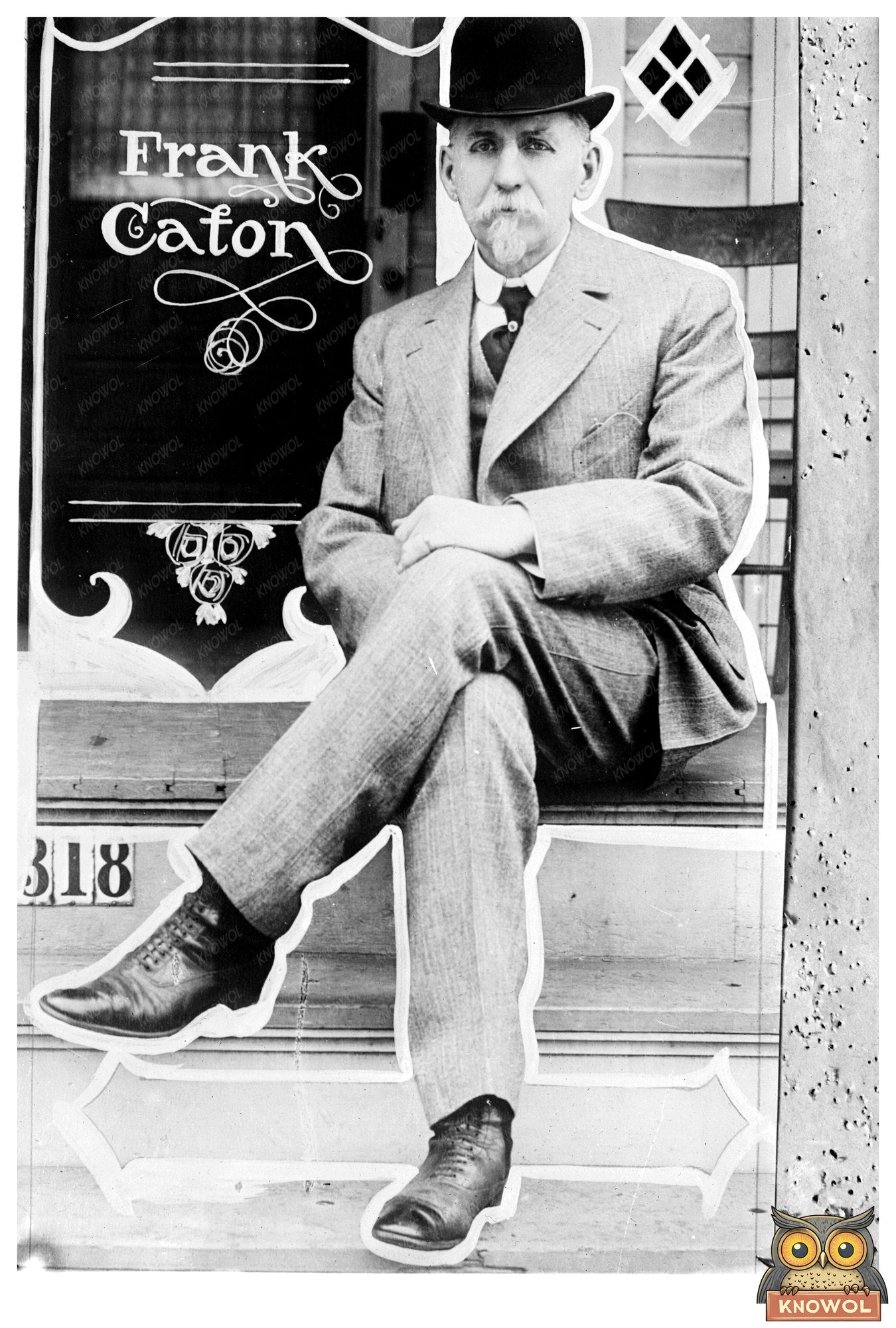 Early 20th Century American Journalist Frank Caton