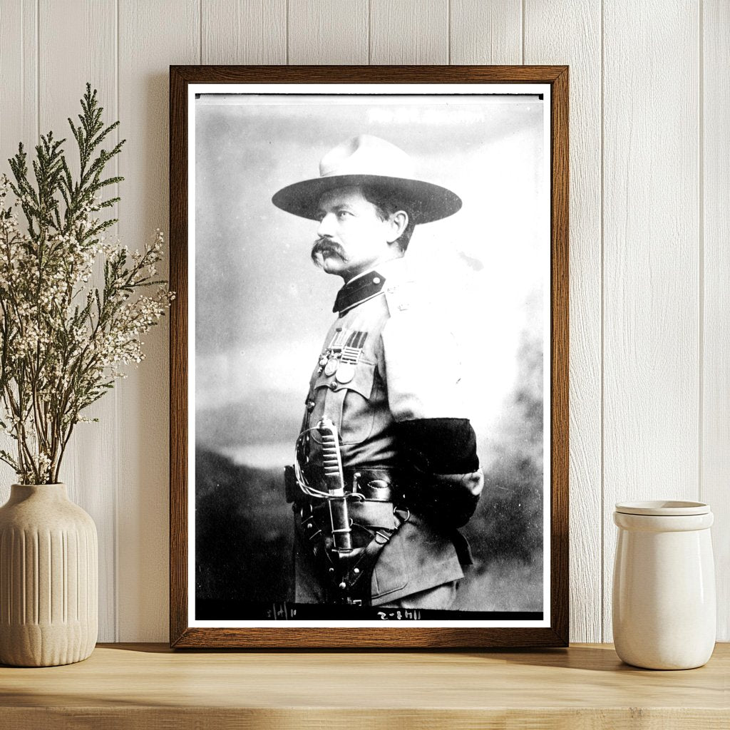 Courageous Scout Major F.R. Burnham in Boer War Era