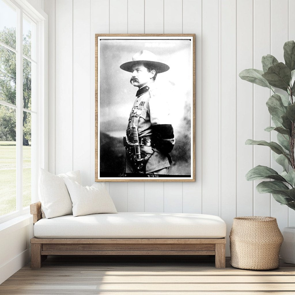 Courageous Scout Major F.R. Burnham in Boer War Era