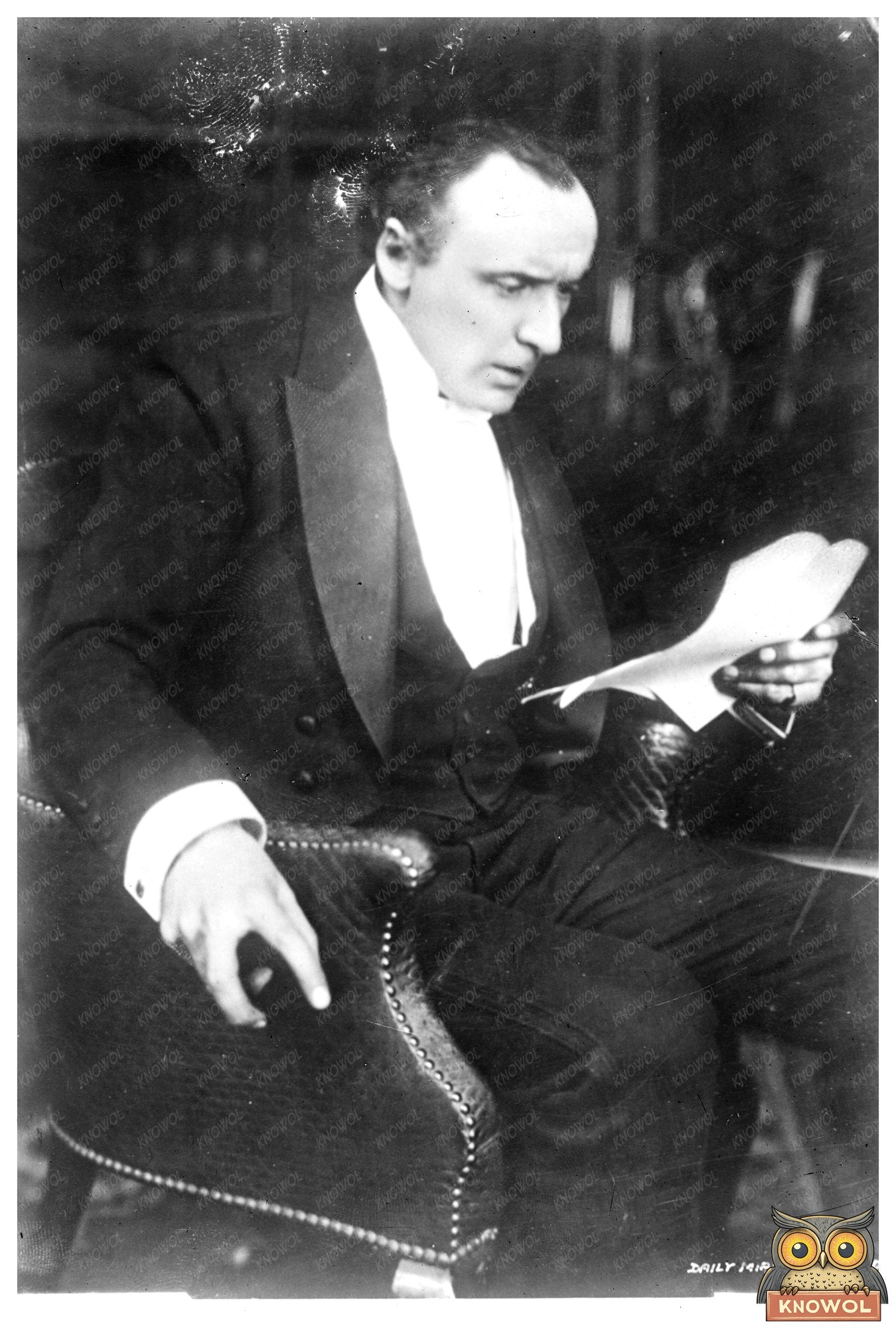 Transformative Stage Portrait: H.B. Irving as Dr. Jekyll