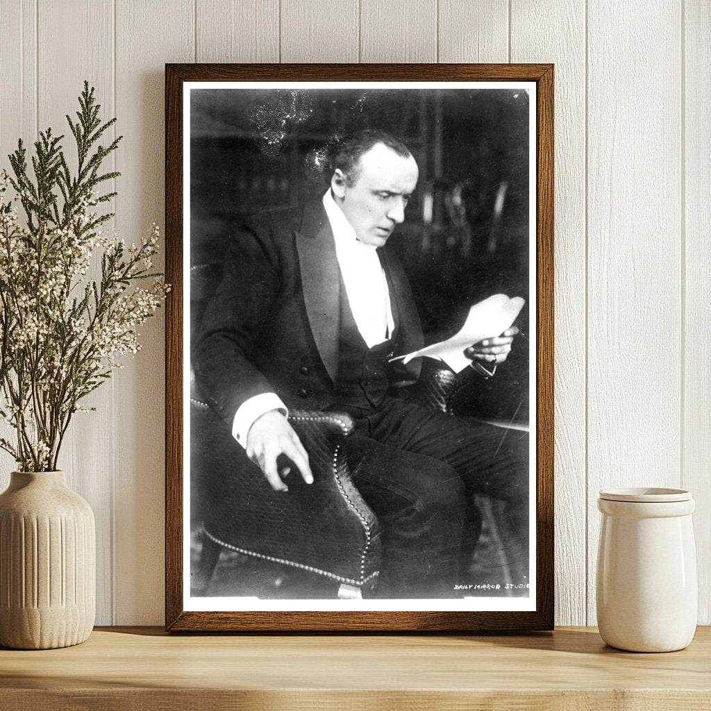 Transformative Stage Portrait: H.B. Irving as Dr. Jekyll