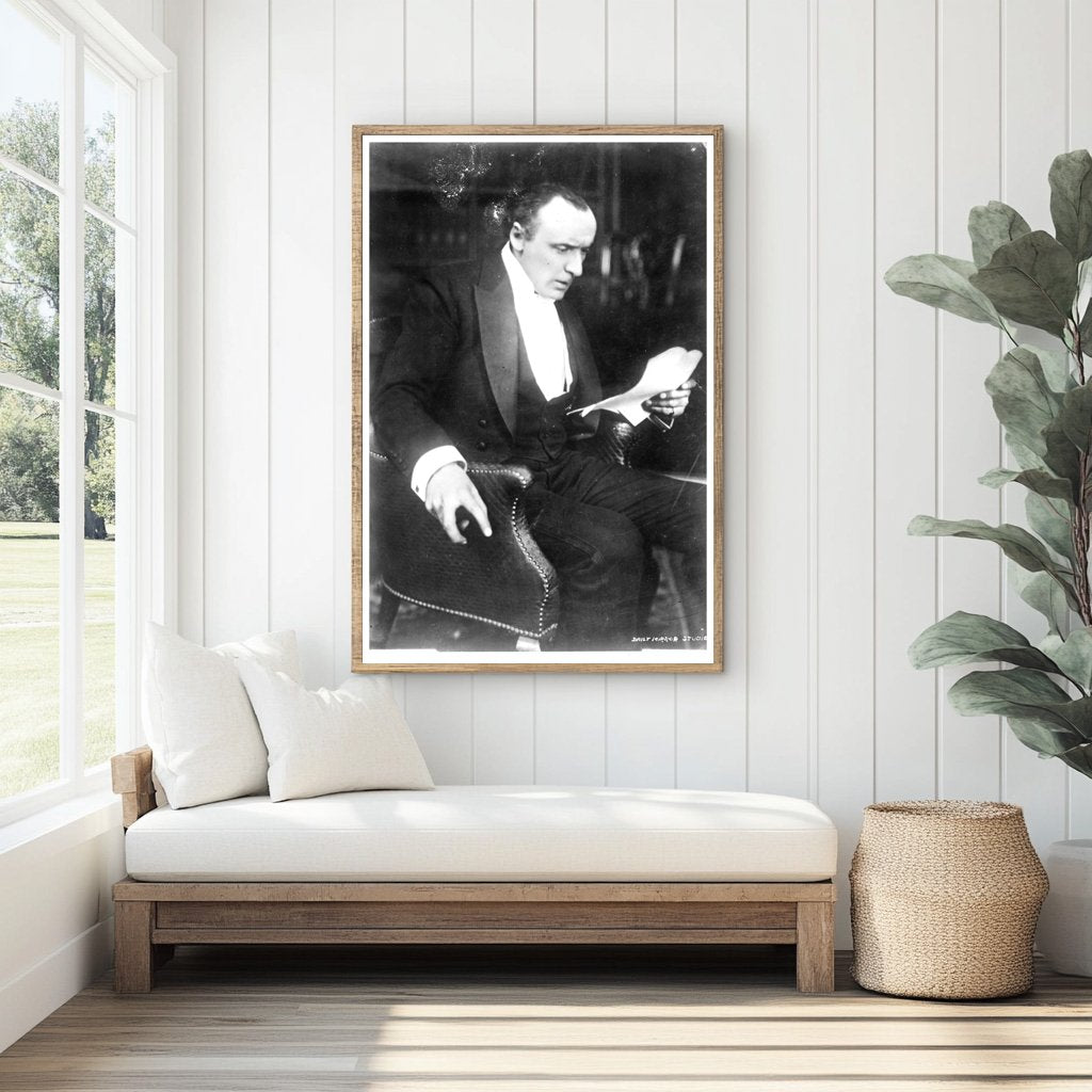 Transformative Stage Portrait: H.B. Irving as Dr. Jekyll