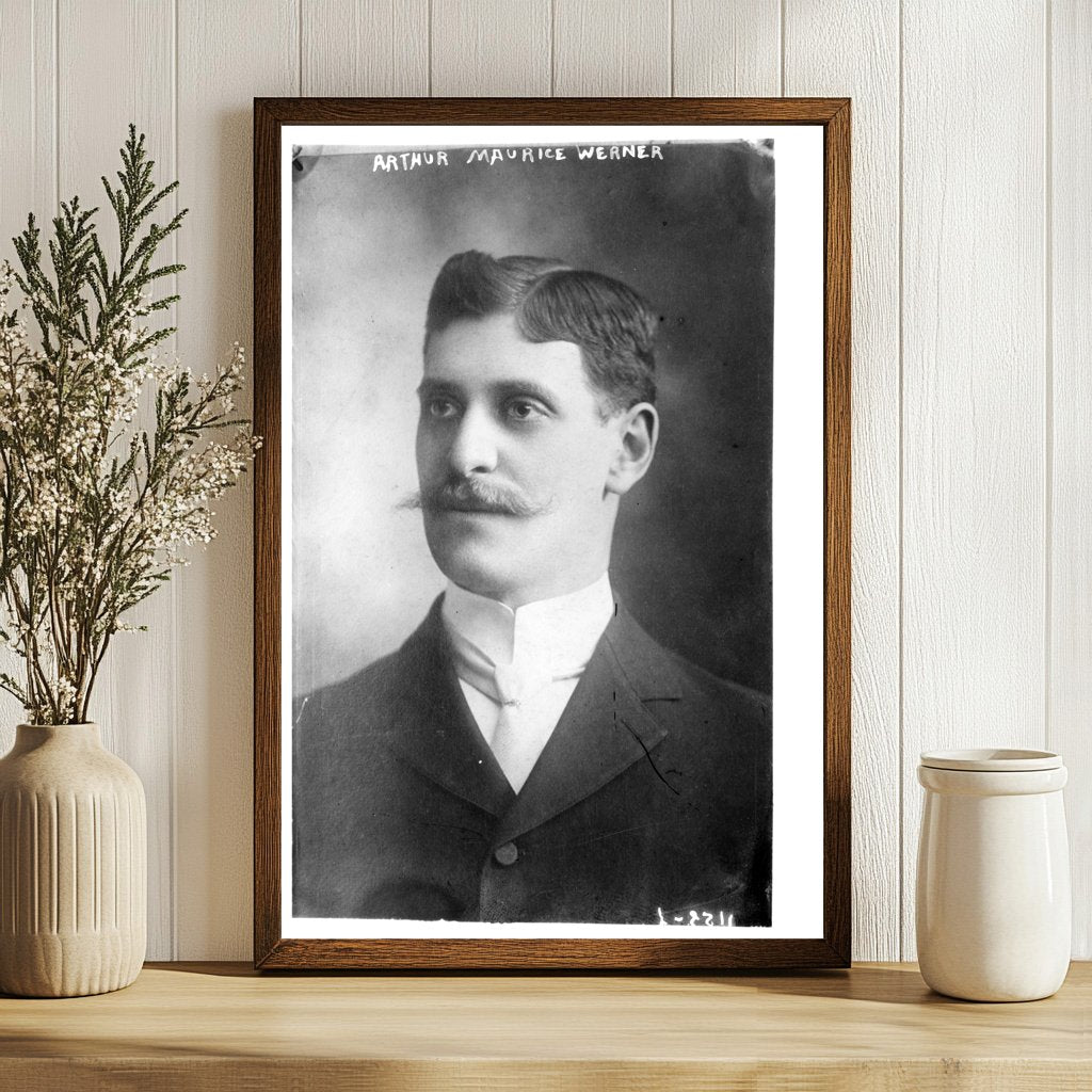 Early 20th Century Ship Design Pioneer Portrait