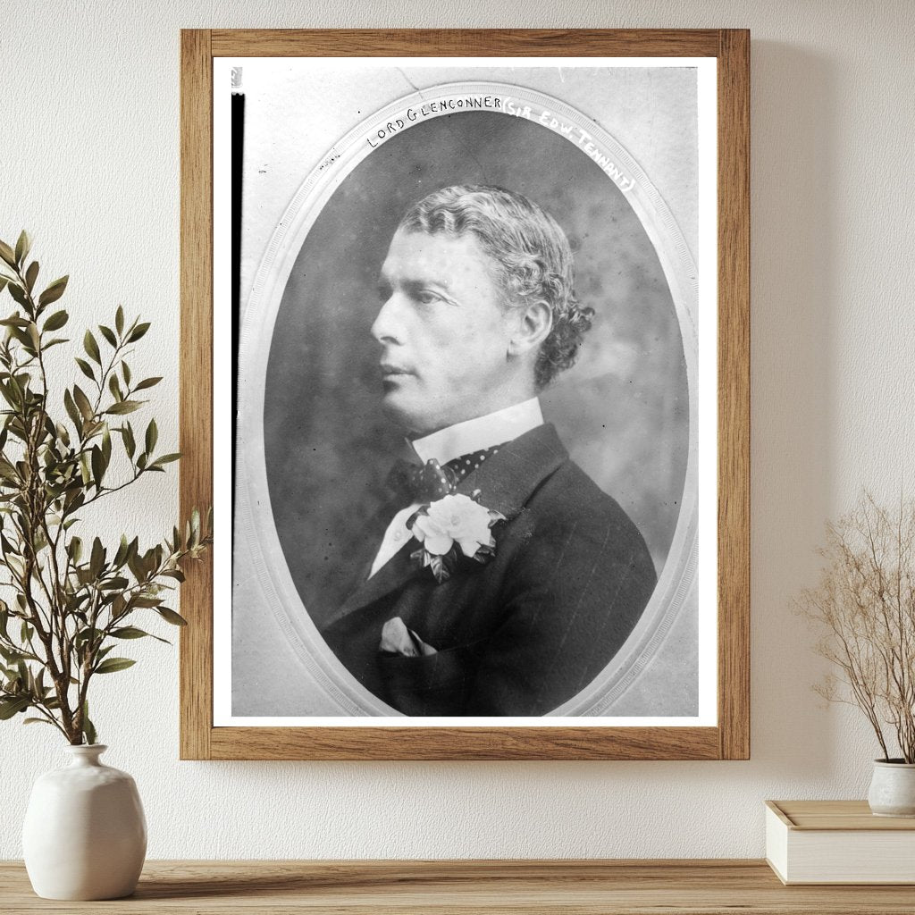 Elegant Portrait of Early 20th Century British Aristocracy