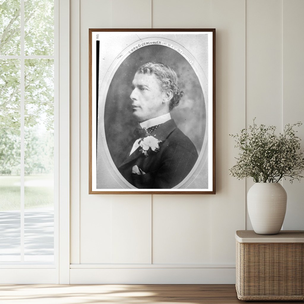Elegant Portrait of Early 20th Century British Aristocracy