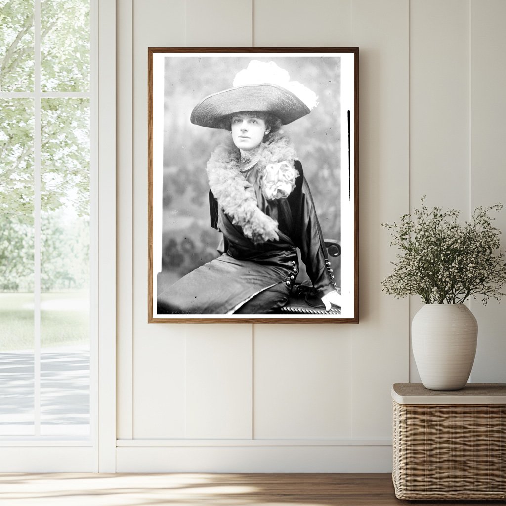Vintage Portrait of Betty Faulkner Chapman, 1920s Style