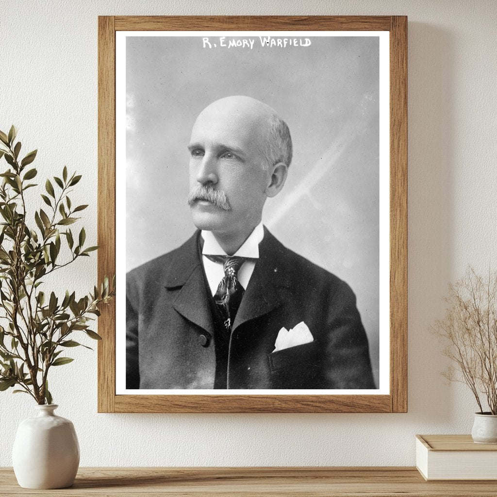 Influential Early 20th Century Leader Portrait