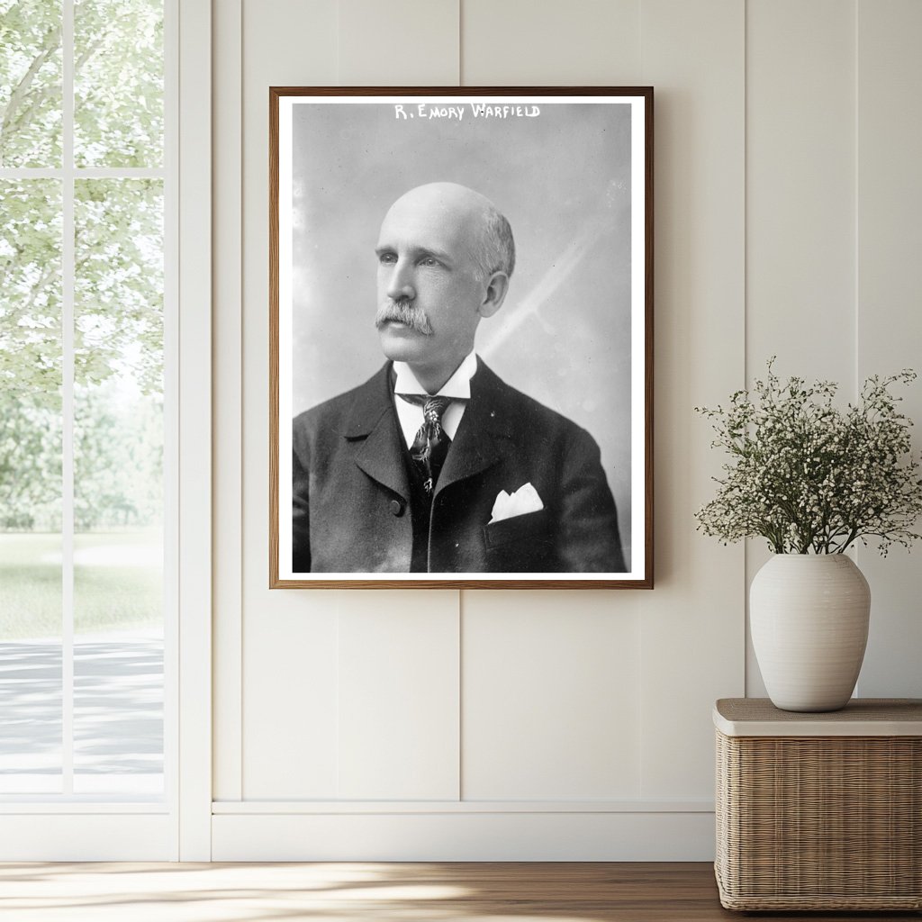 Influential Early 20th Century Leader Portrait