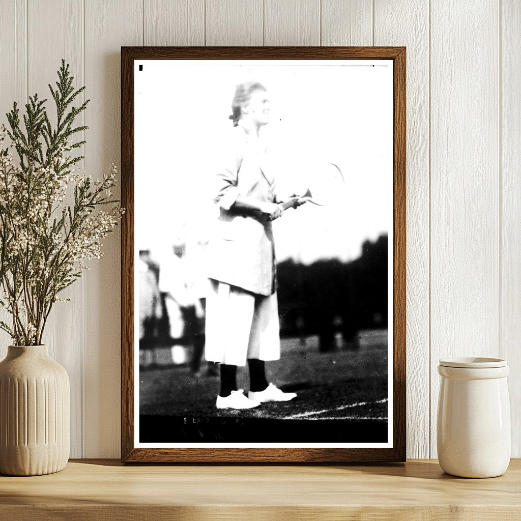 Trailblazing Tennis Star Eleanor Sears in Action