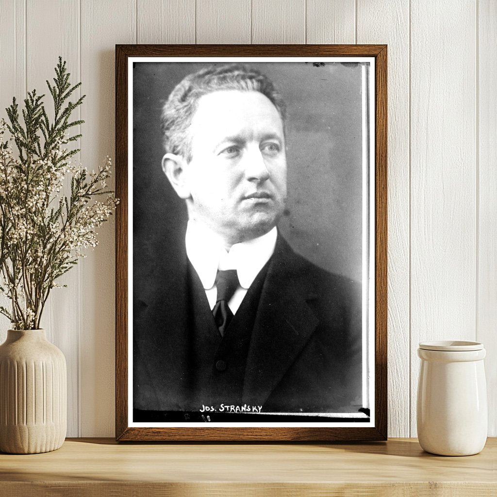 Captivating Portrait of an Iconic Early 20th-Century Figure