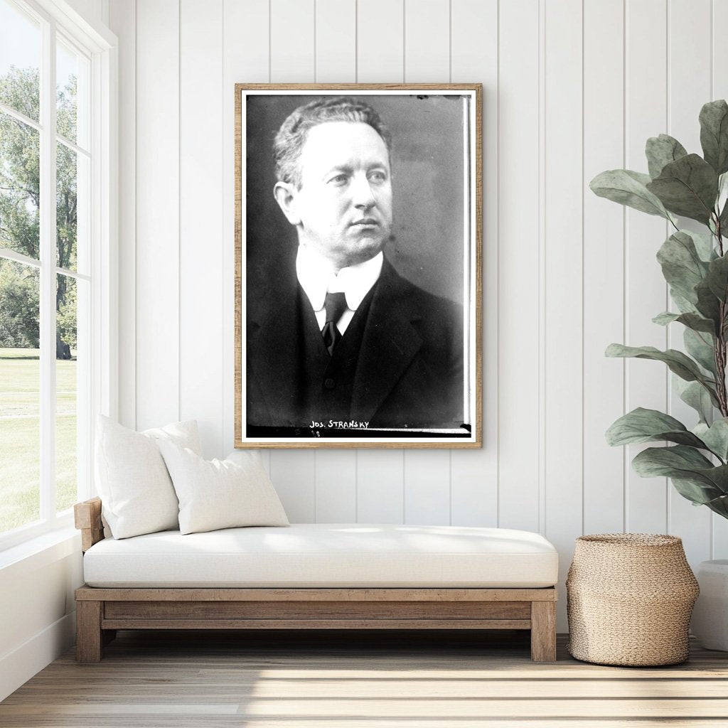 Captivating Portrait of an Iconic Early 20th-Century Figure