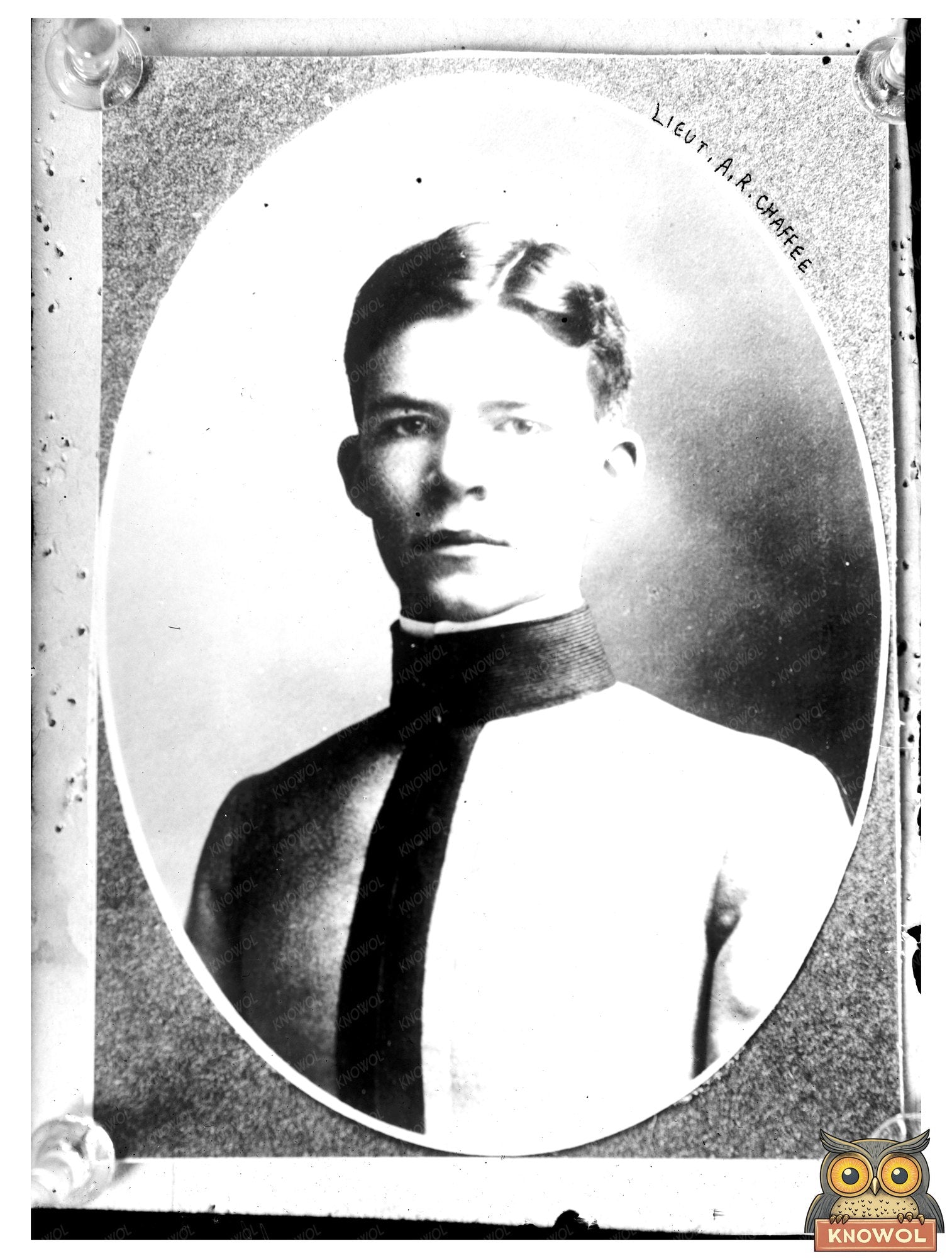 Historic Portrait of an Early 20th Century U.S. Army Officer