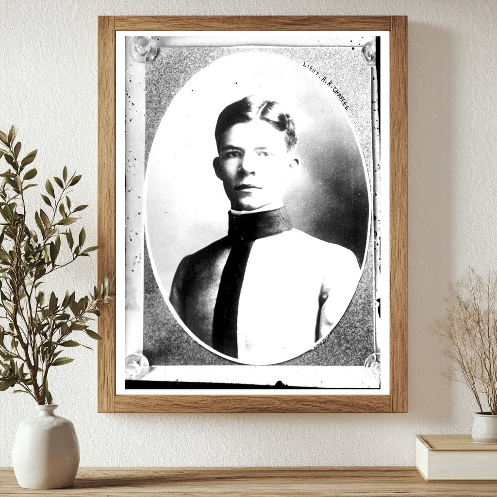 Historic Portrait of an Early 20th Century U.S. Army Officer