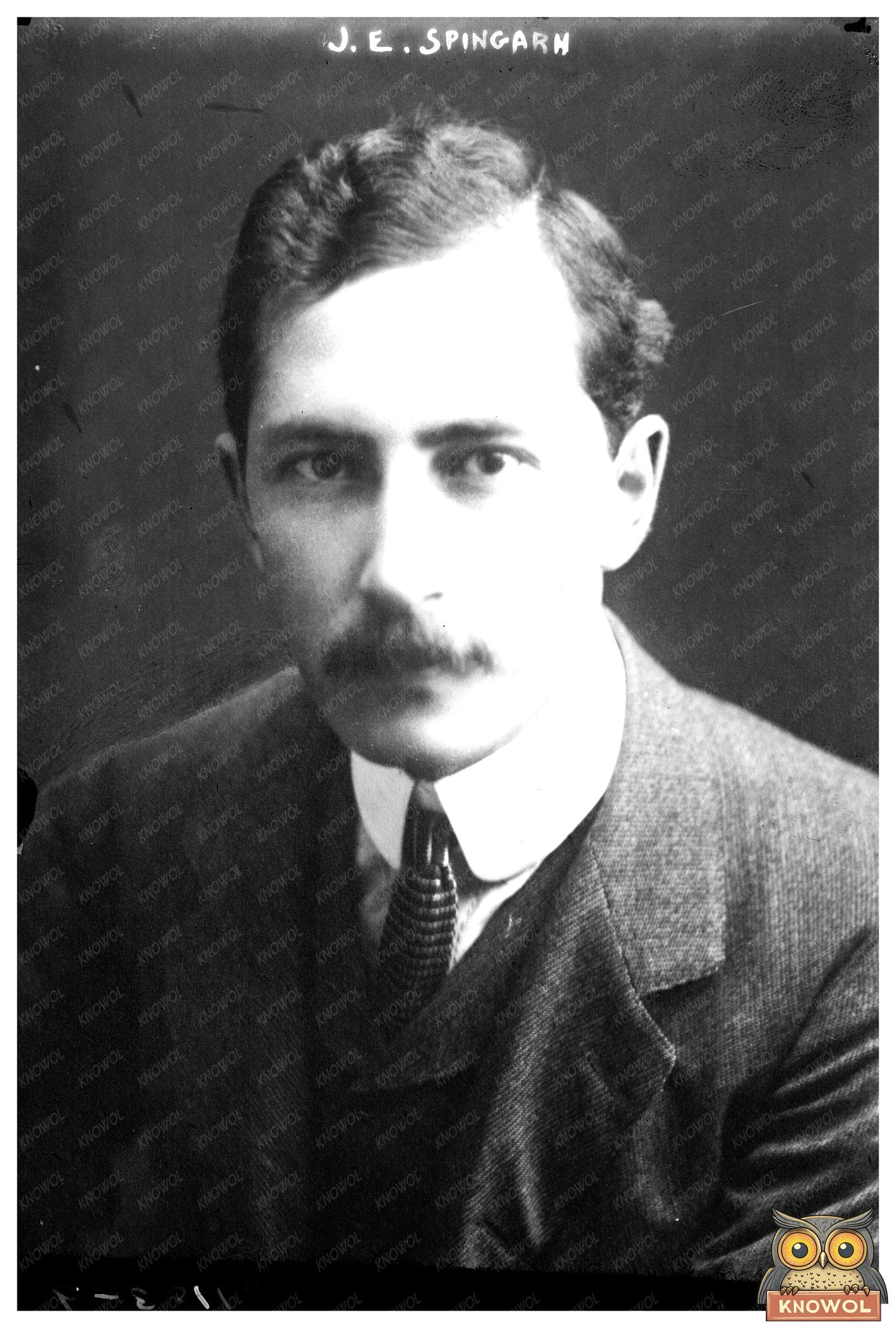 Early 20th Century Civil Rights Leader Portrait
