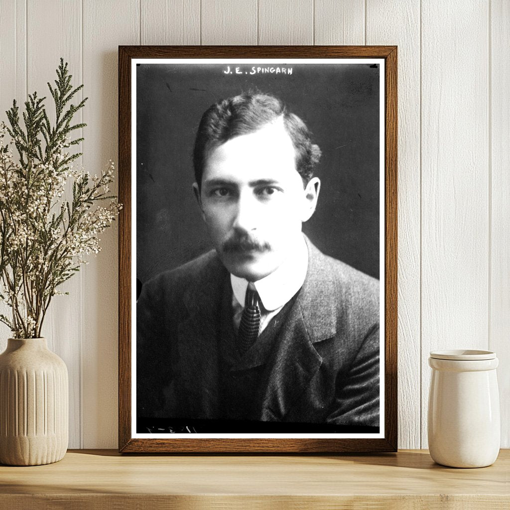 Early 20th Century Civil Rights Leader Portrait