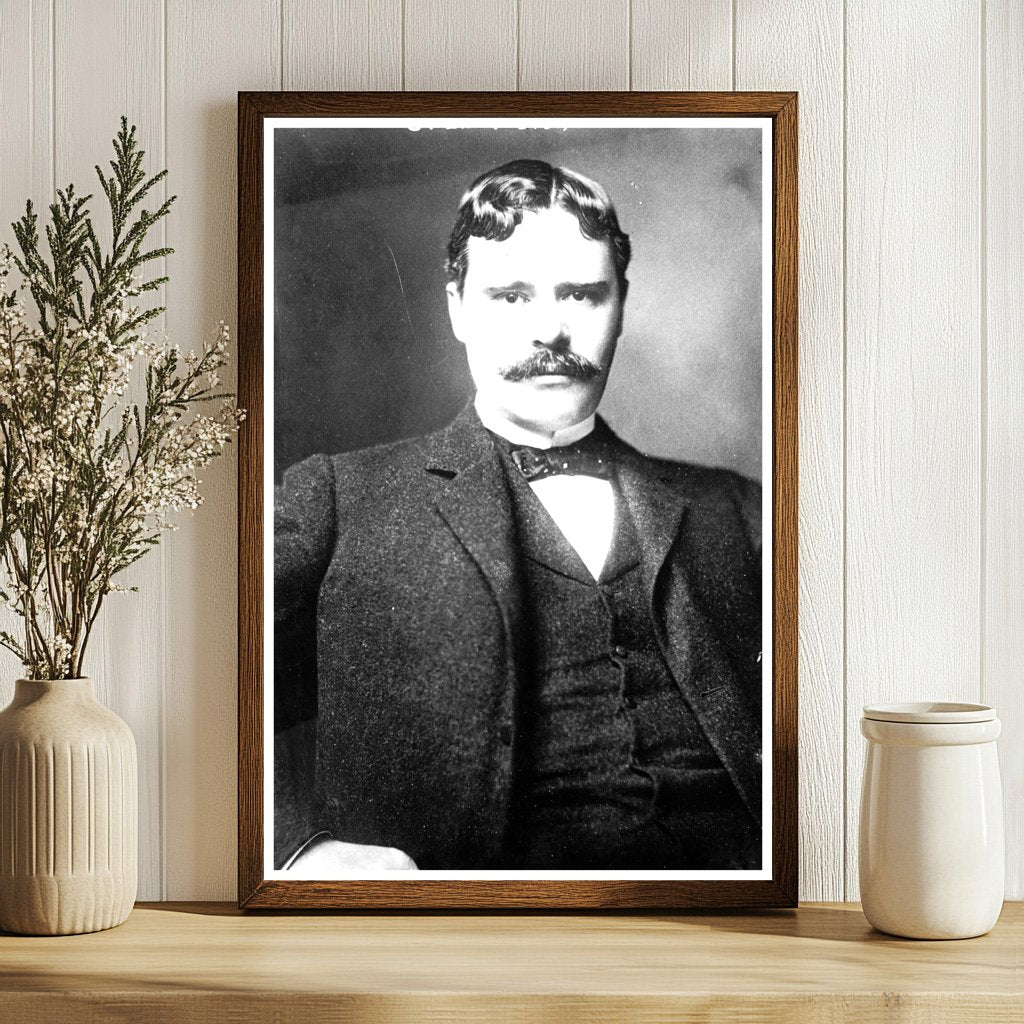 Iconic Portrait of a Pioneer in Western Literature