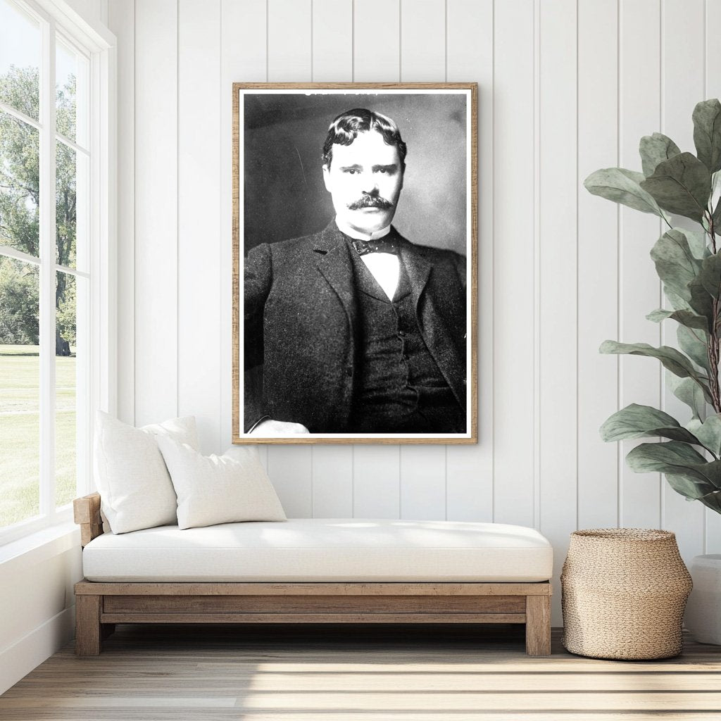 Iconic Portrait of a Pioneer in Western Literature