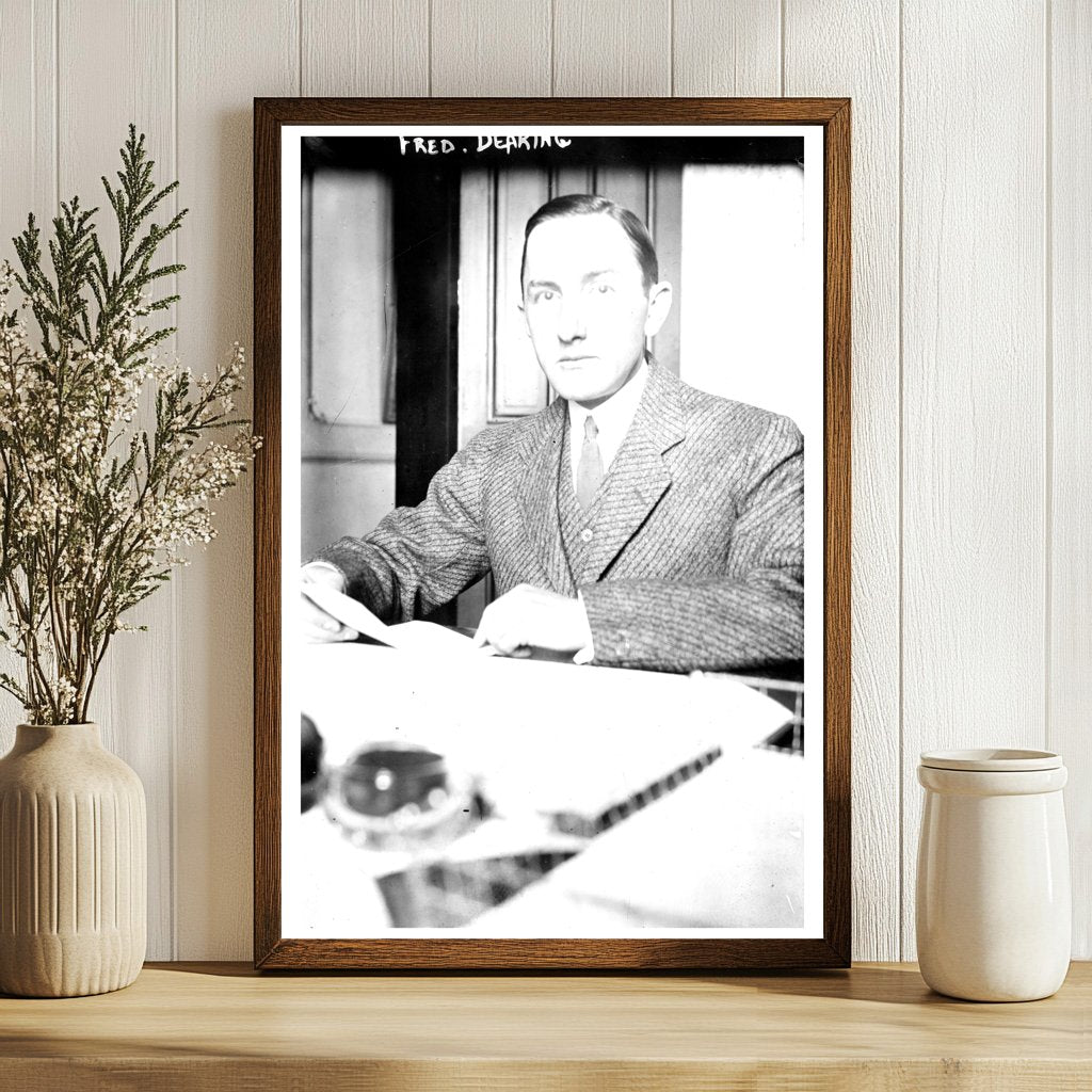 Early 20th Century Influencer in Vintage Style Portrait