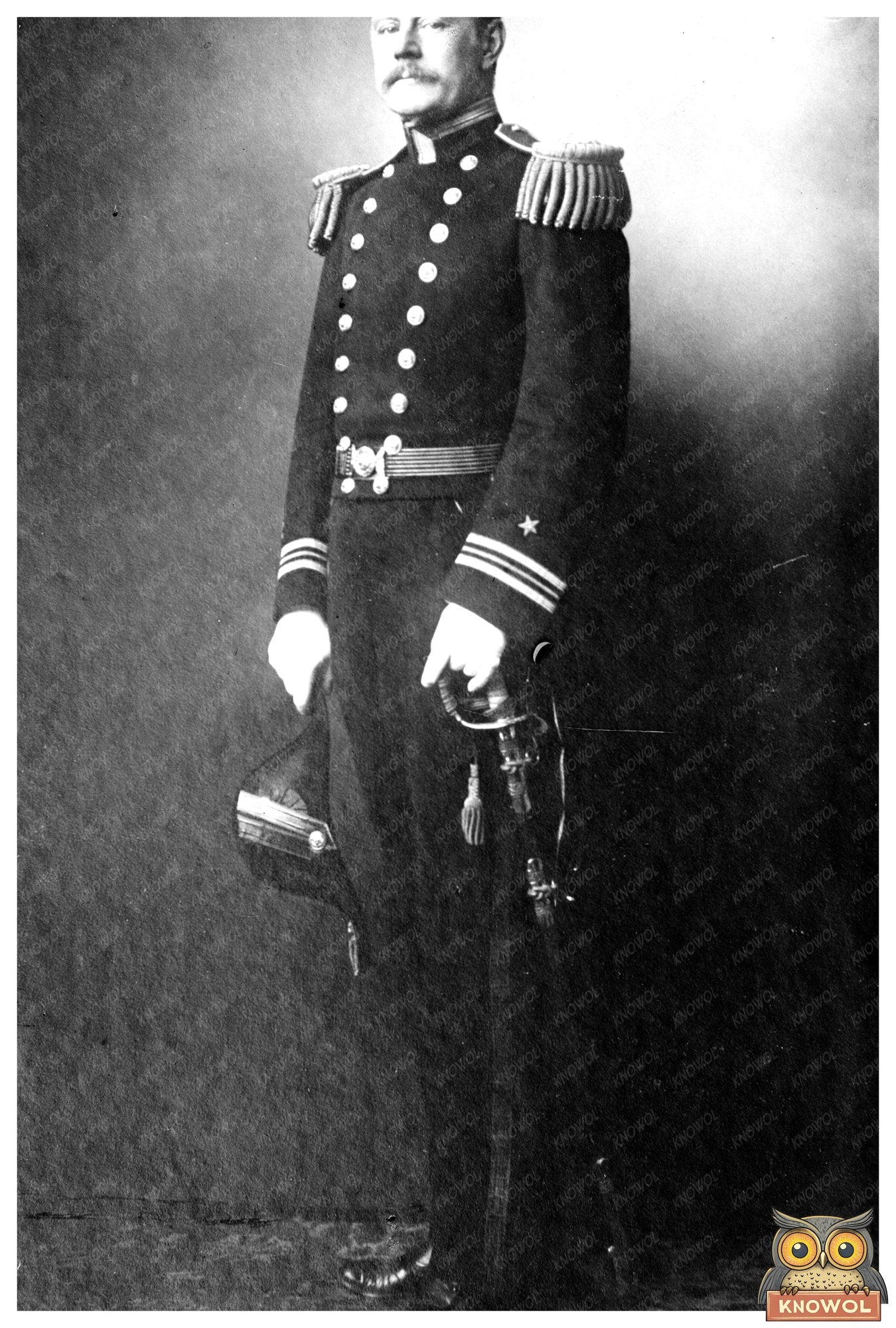 Heroic Military Legacy: Capt. T.M. Potts Portrait