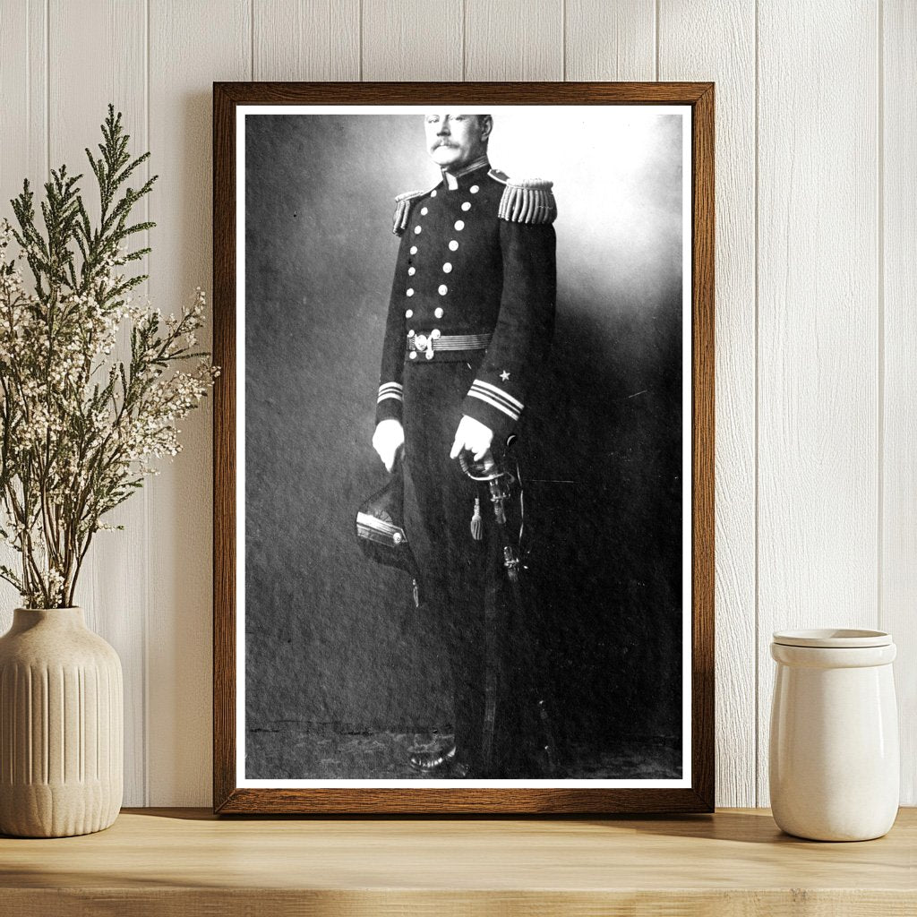 Heroic Military Legacy: Capt. T.M. Potts Portrait