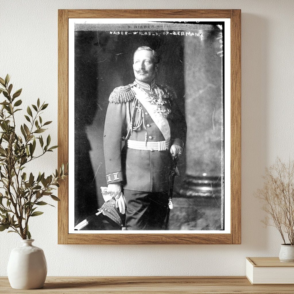 Imperial Portrait of Kaiser Wilhelm II, Germany
