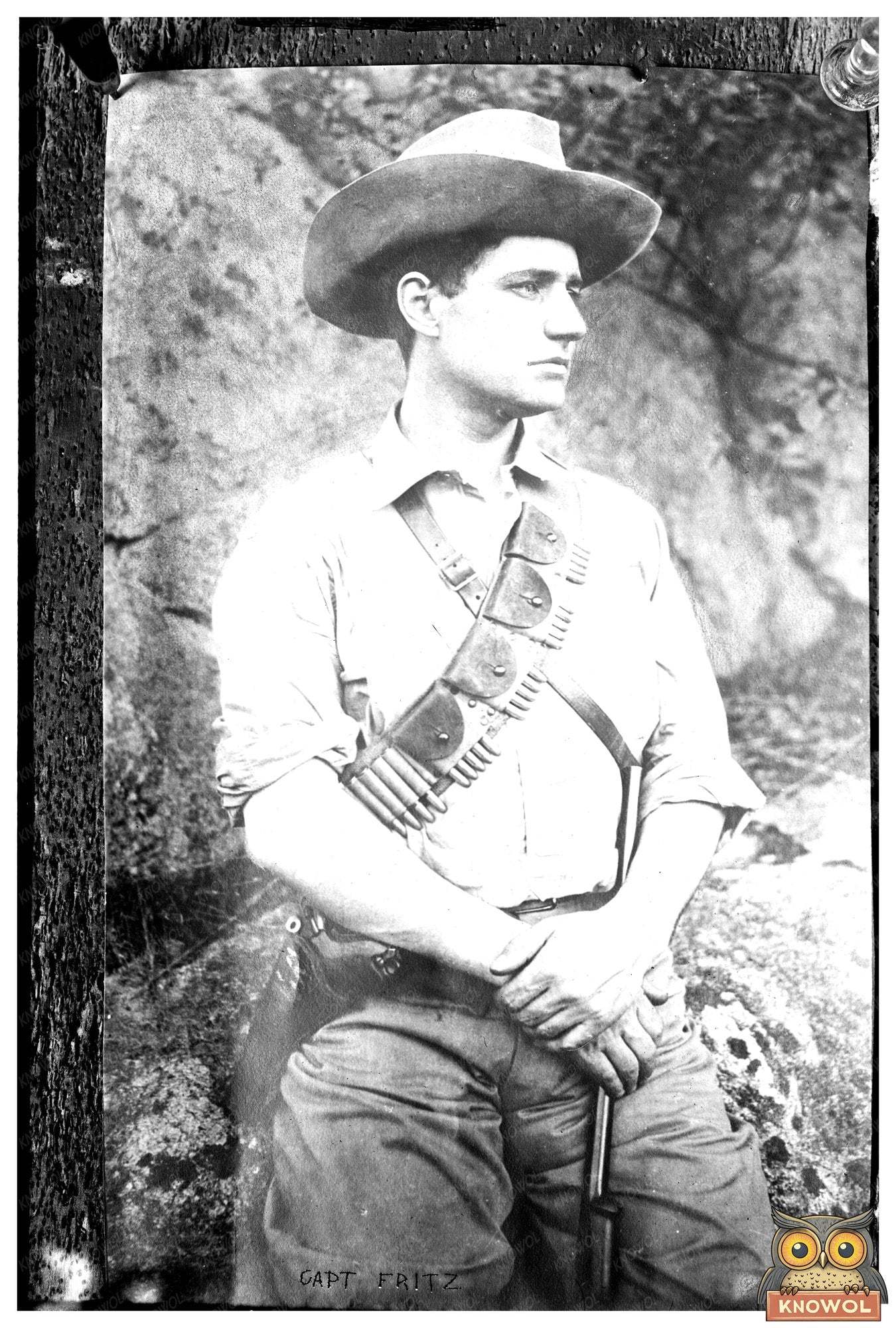 Field Leadership: Capt. Fritz in Uniform